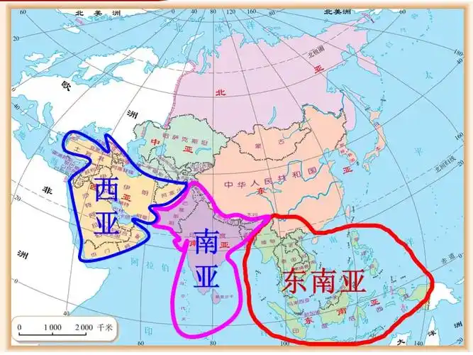 复习课南亚东南亚西亚湘教版七下ppt