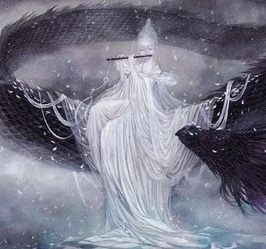 古风神话精怪插画