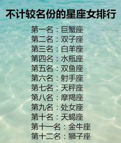 背叛海誓山盟的星座排行 第一名:射手座 第二名:摩羯座 第三名:水瓶座