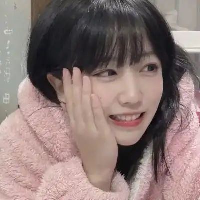 可爱女生头像粉色真人图片唯美小清新女生头像大全学不会温柔的女生