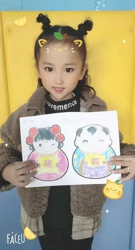 新习育英幼儿园大二班《泥阿福》绘画活动圆满结题