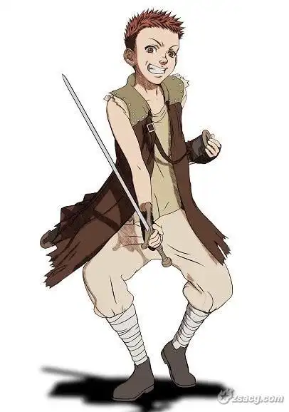 本次公开的人设图包括主角一行人的格斯,伊斯多洛,塞尔彼高和法尔纳塞