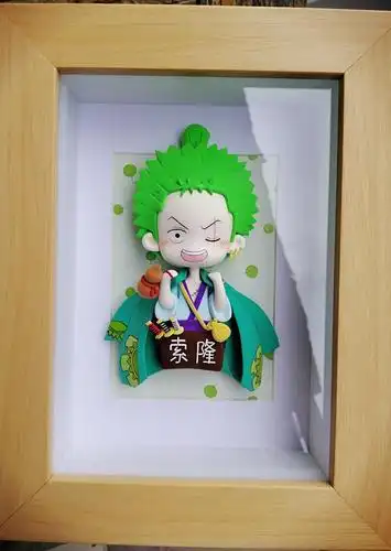 用粘土捏个索大