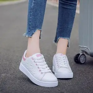 春款12少女远动小白鞋13女生16舒适白色板鞋15岁女孩穿的休闲 span