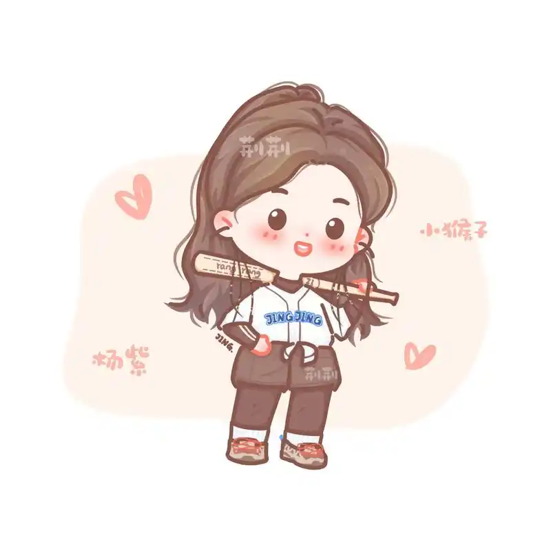 原创|q版女孩|杨紫.是活力满满的小猴子呀0909 #画画  - 抖音