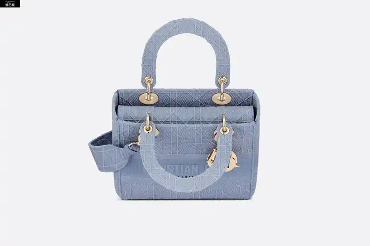 【包邮包税】 dior迪奥 21年春夏 女士 手提包 中号 lady d-lite 手袋