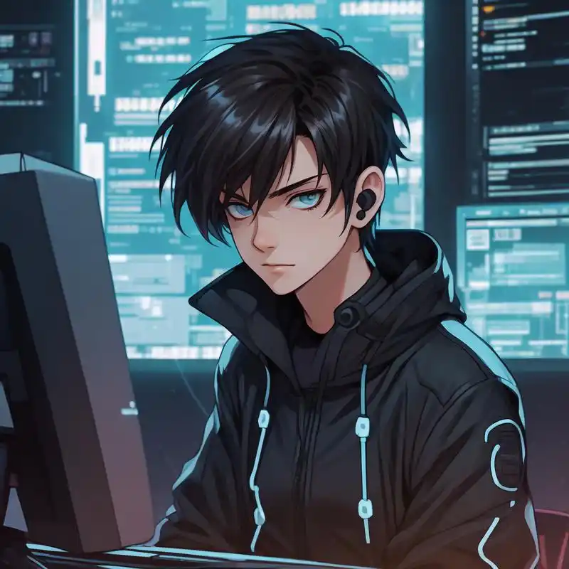 90黑客头像,冷酷又帅气! 黑客的世界总是那么神秘,那么吸引人.