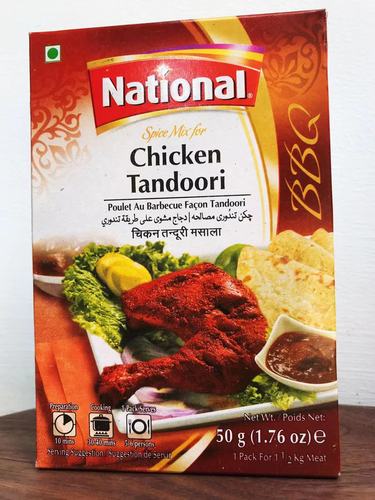 巴基斯坦鸡香料chicken tandoori调料50g鸡腿料鸡调料进口调味料