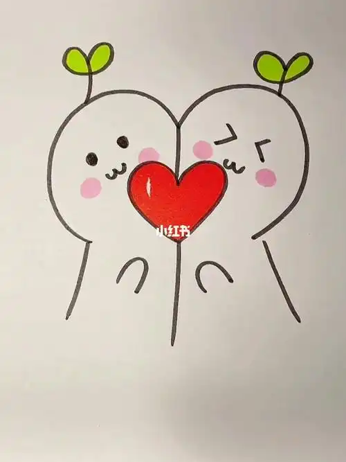 儿童简笔画  #简笔画教程  #爱心
