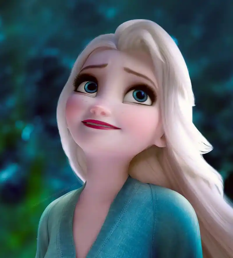 很 nice的艾莎公主头像