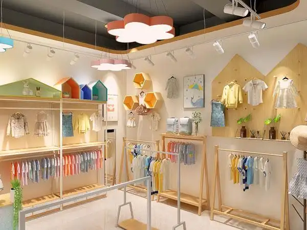 宾果童话童装店铺陈列图