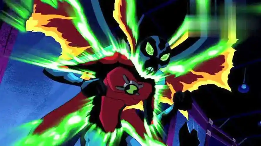 ben10:寒冰幽灵二次进化,成千上万的外星人,吐口气就解决了!