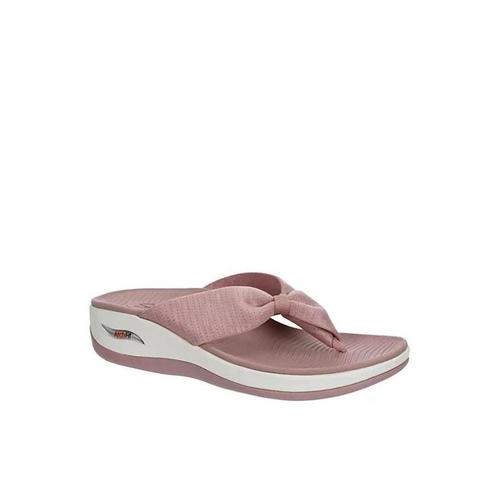 skechers/斯凯奇女拖鞋人字拖夏季凉爽橡胶底柔软坡跟正品201913