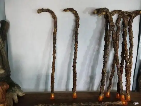 木手杖手脚发麻花椒拐杖粗款结实耐用花椒登山杖老人杖【图片 价格