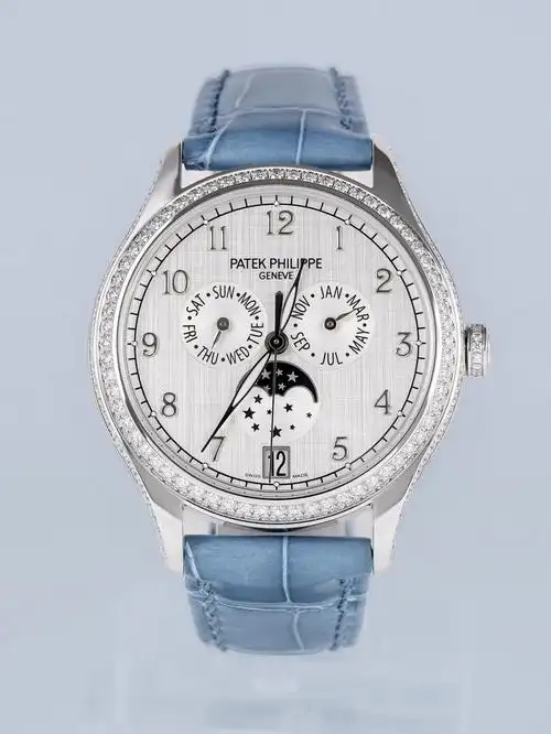 百达翡丽复杂功能白金女表