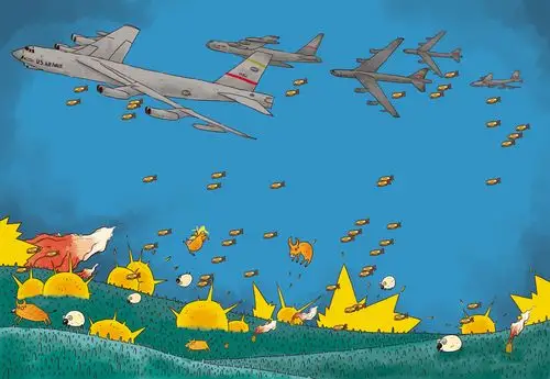 现代战争类插画 合集一