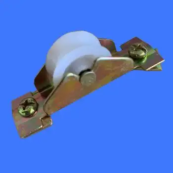 65老式铝合金门窗滑轮推拉门移门滑轮轱辘门脚轮尼龙铜芯 10个一组