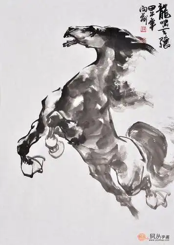 当代擅长画马的画家路向前骏马图欣赏
