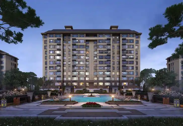 阳光城悦澜府小高层效果图