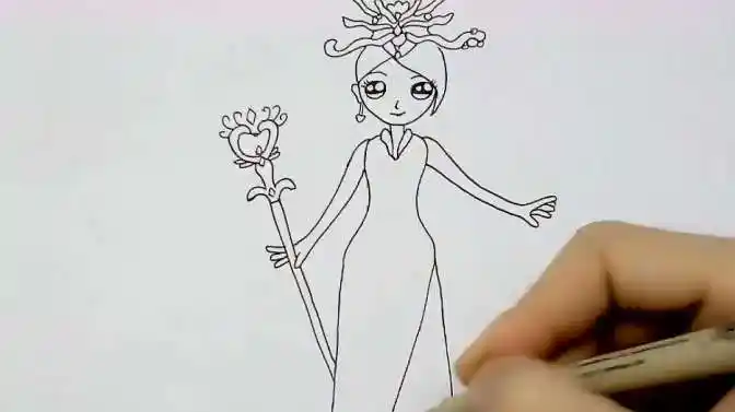 叶罗丽美人鱼公主简笔画欣赏,真好看啊-母婴亲子视频-搜狐视频