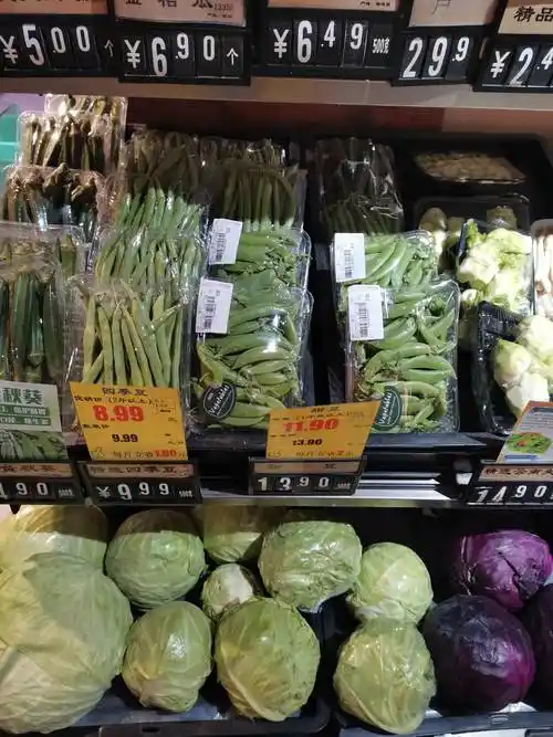 蔬菜重点打包商品陈列回复