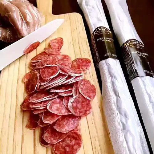 正宗真品西班牙进口原味香肠萨拉米salami风干fuet即食香肠180g