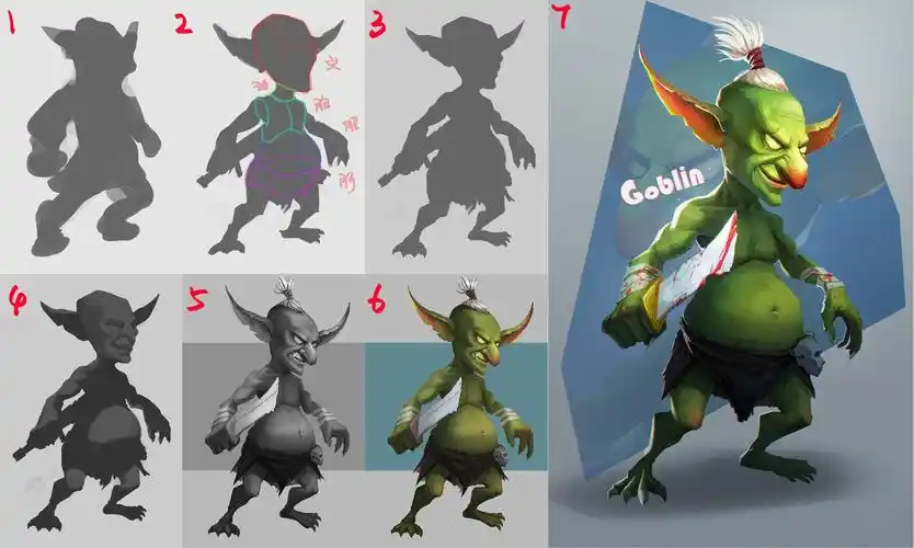 哥布林插画图片壁纸