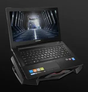 炫龙 毁灭者kp2-h 15.6寸笔记本散热器usb接口 3高速风扇支架垫