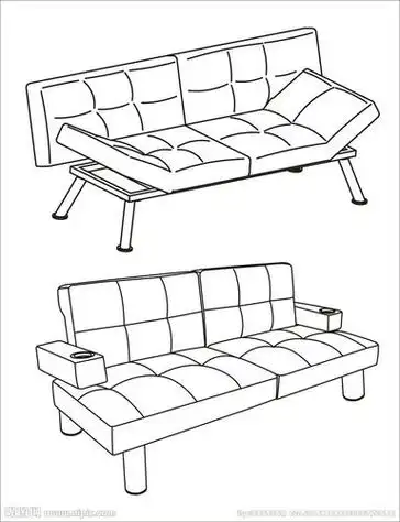 沙发怎么画简笔画 沙发怎么画简笔画又简单又漂亮