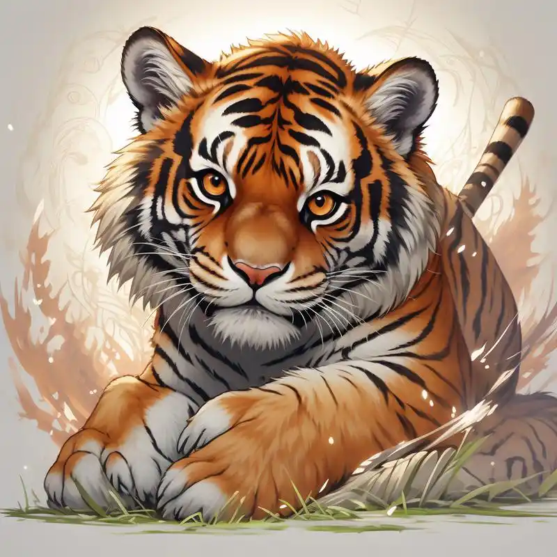 99超萌小老虎头像来袭99 喔,这组小老虎头像真的太可爱啦!