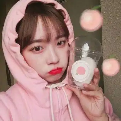 超萌可爱女生表情微信头像17