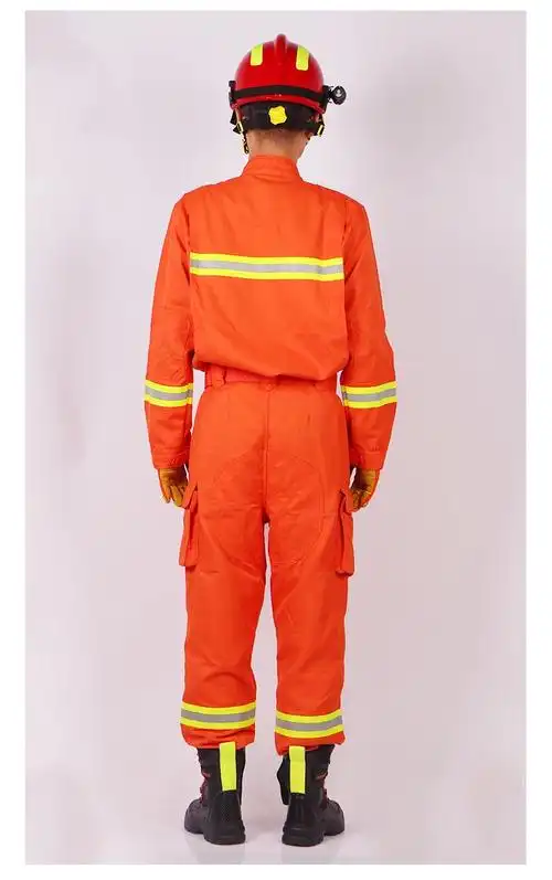 新式抢险救援服 17款防护服消防员战斗服五件套 消防服 应急服装