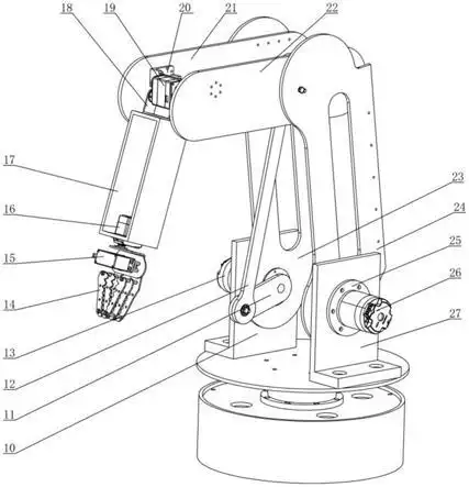 机械臂是具有模仿人类手臂功能并可完成各种作业的自动控制设备,这种