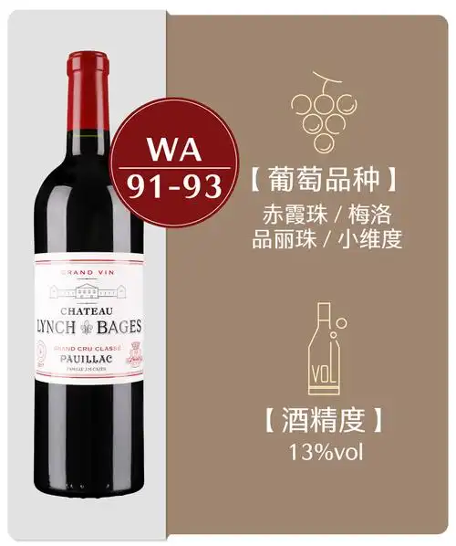 【正副套装】靓茨伯正副牌-2017年份套装6868 chateau lynch
