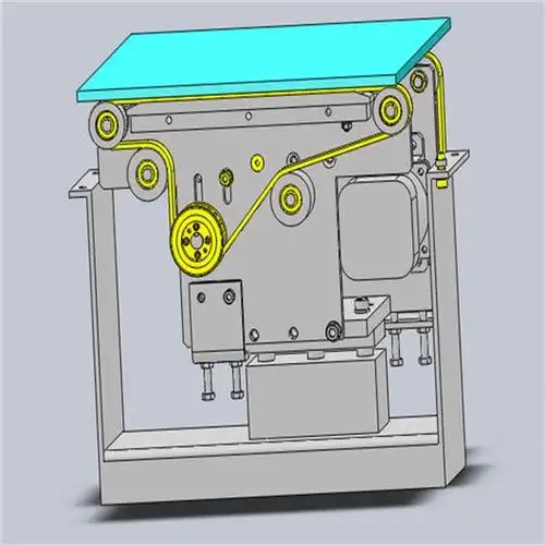 传送带合流装置
