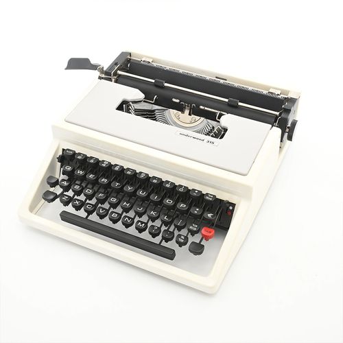 美国underwood英文打字机1970s中古旧物正常使用复古收藏文艺礼物