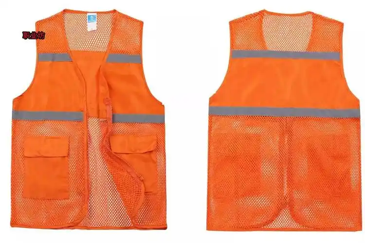 网格建筑道路环卫安全服工地现货反光马甲背心