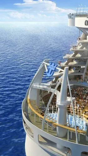 3d大海与客轮 iphone 壁纸