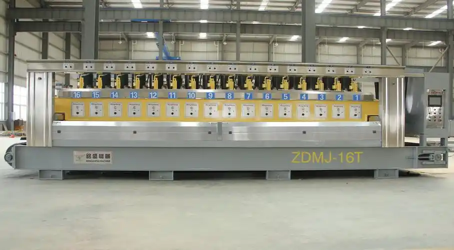 全自动花岗岩条板抛光机-和盛机械|石材机械|石材加工设备|液压切石机