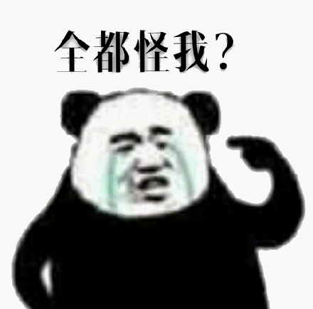 全都怪我?(流泪熊猫头表情包)_熊猫_流泪_全都表情