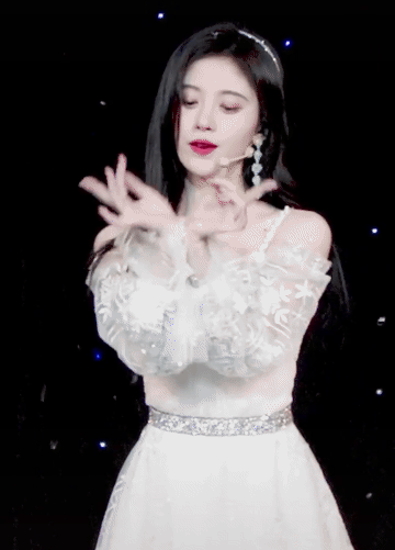 美美哒鞠婧祎不太会剪动图