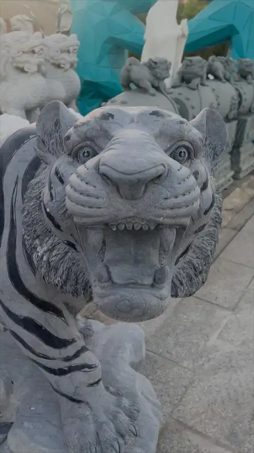 石雕老虎