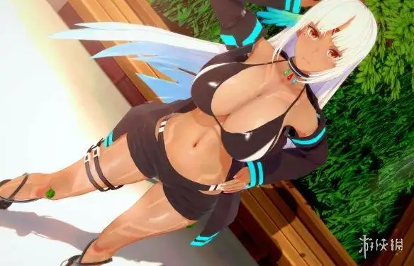 恋活sunshine性感小麦色皮肤皮衣比基尼少女mod