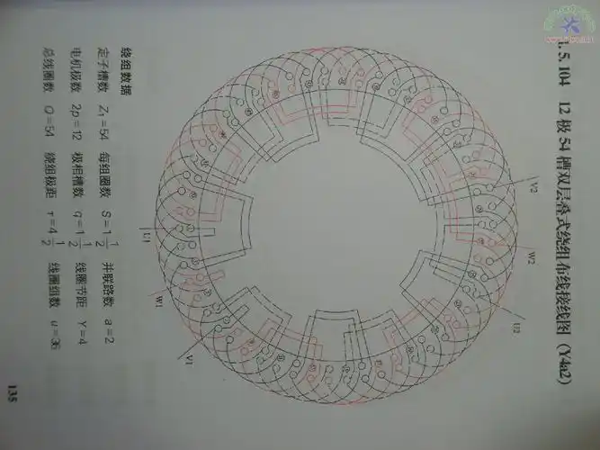 同一主题附件:电机绕组布线接线图纸分享电机绕组布线接线图纸分享