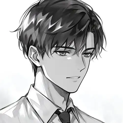 黑色领带头像👔