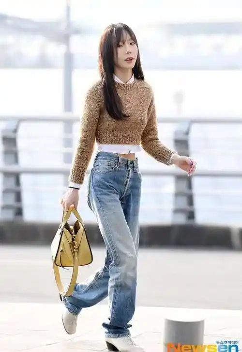 韩媒太实在了,金泰妍的图不p一下就发出来,真实状态一目了然_皮肤