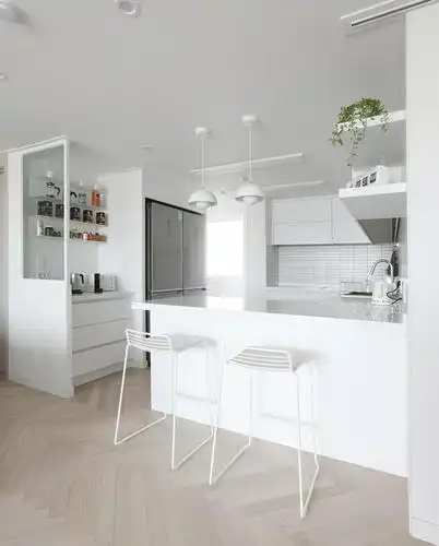 白墙 白门 白柜子,搭配这种"医院风",全屋百搭耐看又漂亮!