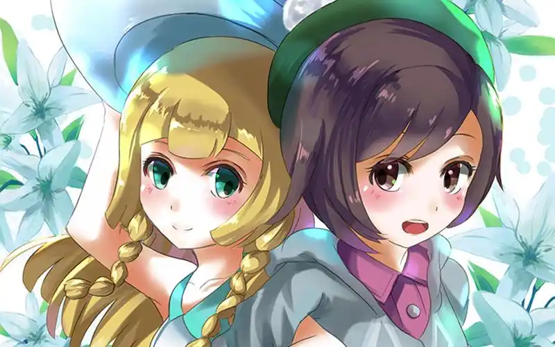 宝可梦 剑盾 女主角 同人合集 不知道小智有没有想法 反正