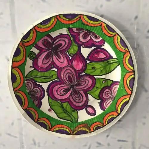 【纸盘画】特色作业