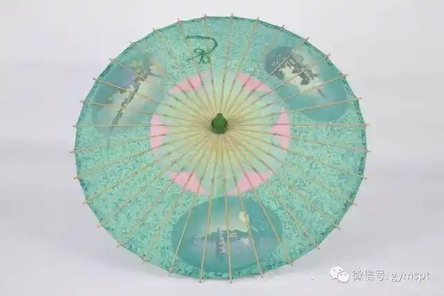 一片西湖春光西湖绸伞精品赏析
